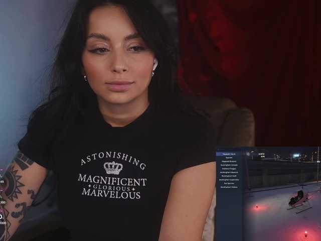 Zrzuty ekranu transmisji Gypsy_Girl