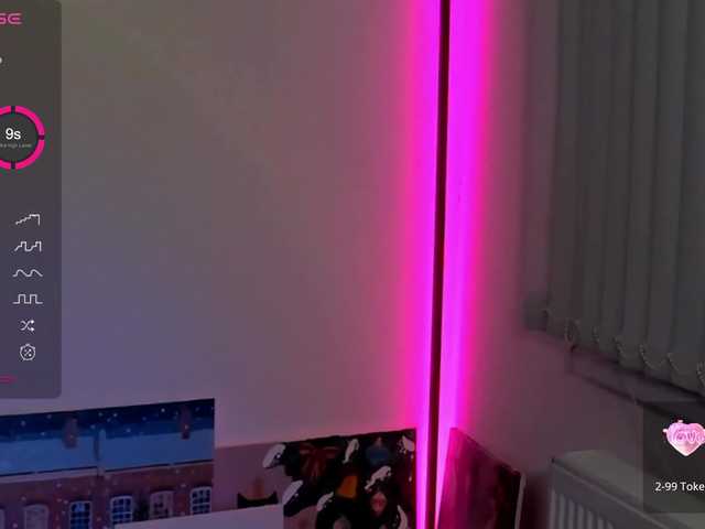 Zrzuty ekranu transmisji AndreaBlossom