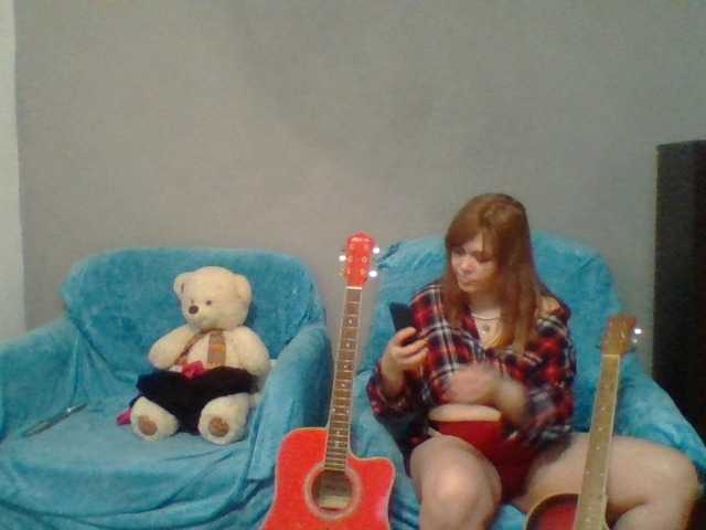 Zrzuty ekranu transmisji AnitaBunny