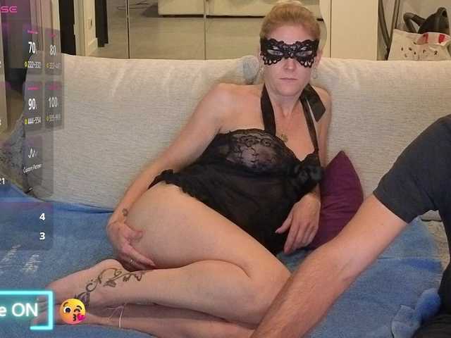 Zrzuty ekranu transmisji bellemasquer