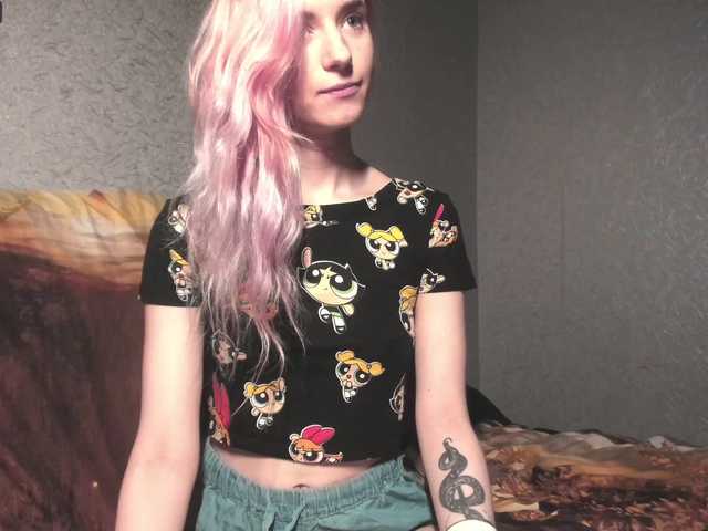 Zrzuty ekranu transmisji CherryBunny