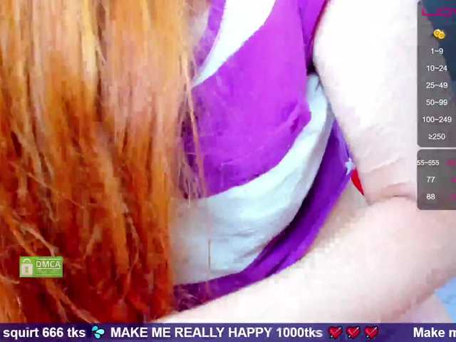 Zrzuty ekranu transmisji Cheryl-Bloom