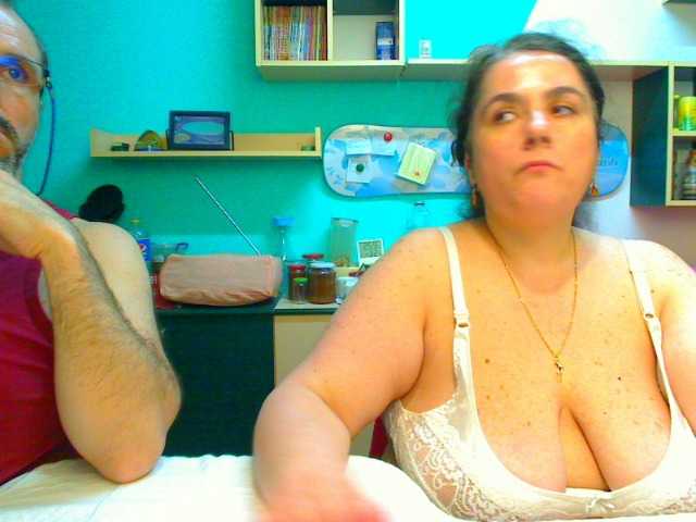 Zrzuty ekranu transmisji ClaudetteBBW