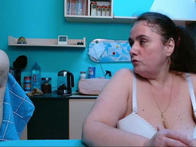 Zrzuty ekranu transmisji ClaudetteBBW