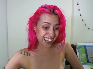 Zdjęcia floracat Hi! 10 if you think i am pretty! #pinkhair #cum #wet #hot #tattoos #hitachi #skinny #bigeyes #smalltits