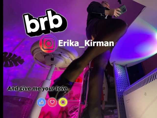 Zdjęcia Erika_Kirman Hello! Thank you for reading my profile and looking at the tip menu! Dont forget to folow me in bongacams site allowed social networks - my nickname there is ERIKA_KIRMAN #stockings #skirt #lips #heels #redlipstick #strapon