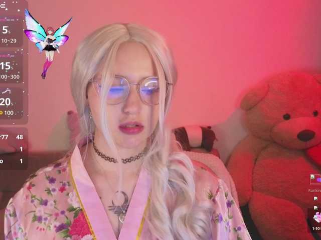Zrzuty ekranu transmisji Kurochan420