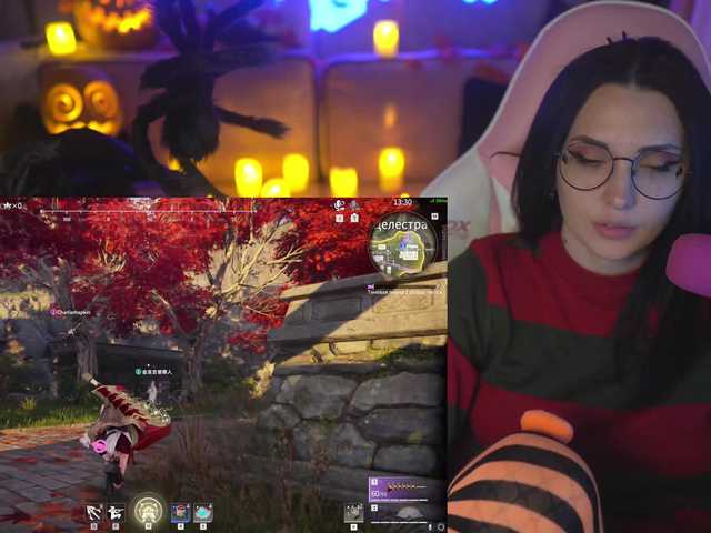 Zrzuty ekranu transmisji MalinaBo0m