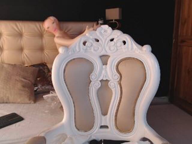 Zrzuty ekranu transmisji MarieGr