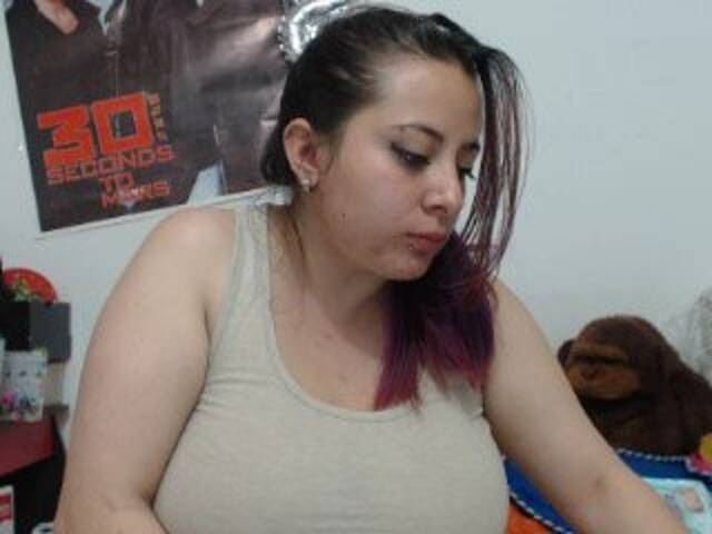 Zrzuty ekranu transmisji Megancandysex