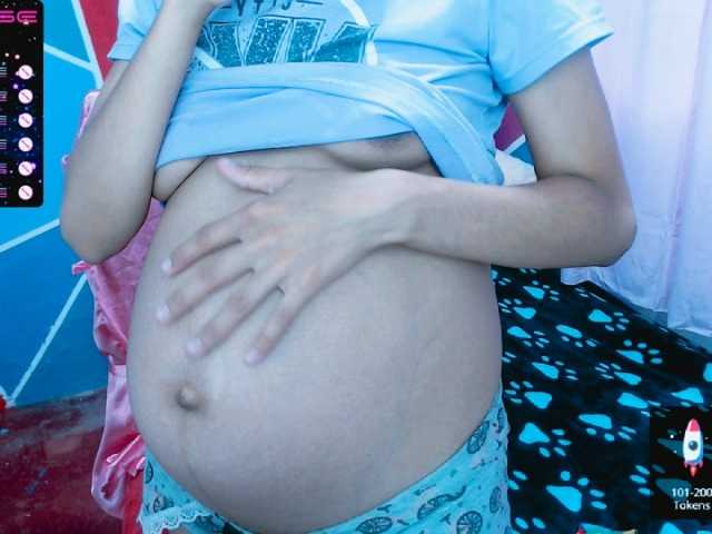 Zdjęcia Milk-Kima hi guys, im new here with my belly❤ #new #latina #bigboobs #pregnant #teen #cum