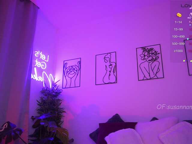 Zrzuty ekranu transmisji SusannaMoree