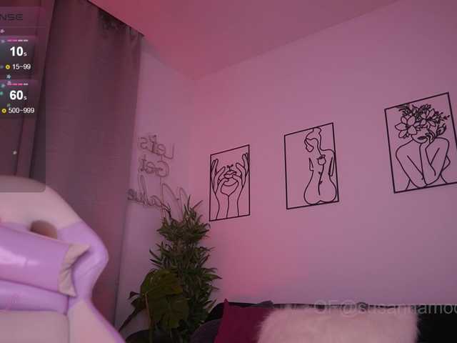 Zrzuty ekranu transmisji SusannaMoree