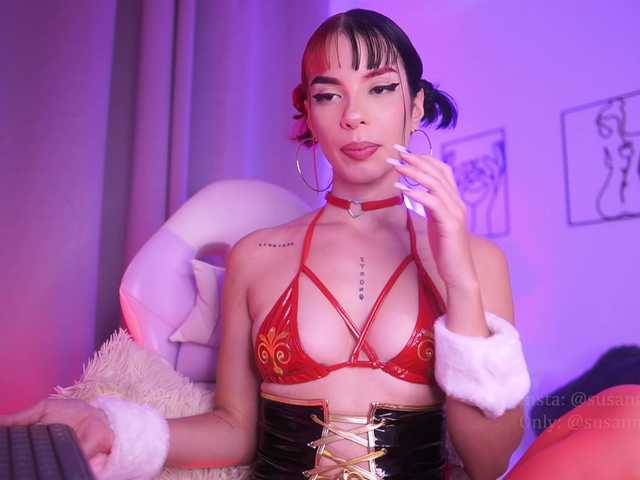 Zrzuty ekranu transmisji SusannaMoree