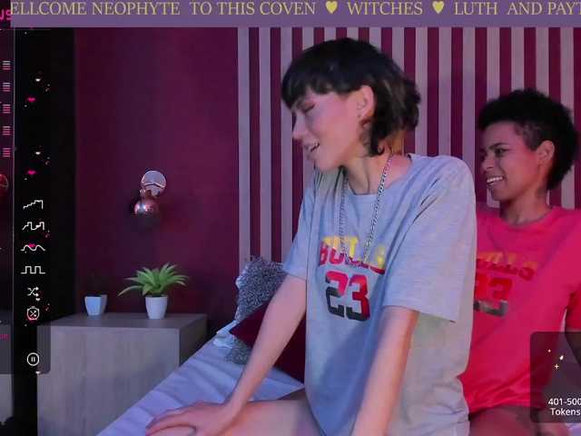 Zrzuty ekranu transmisji witches-
